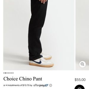 Brixton Chino Pants - Black